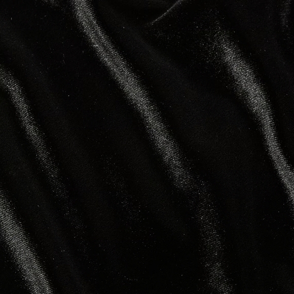 VS Black Velvet Pajama Boxer Style Shorts - Picture 2 of 6